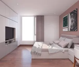 Phòng ngủ - Căn hộ Horizon Quận 1 - Phong cách Modern 