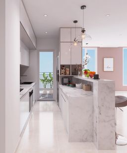 Phòng bếp - Căn hộ Horizon Quận 1 - Phong cách Modern 