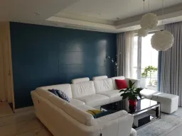 Phòng khách - Căn hộ Phú Mỹ Hưng Quận 7 - Phong cách Modern 