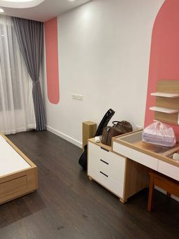 Phòng ngủ - Căn hộ Q. Tân Bình - Phong cách Scandinavian + Color Block 