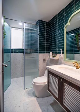Phòng tắm - Căn hộ Sunrise City View Quận 7 - Phong cách Indochine 