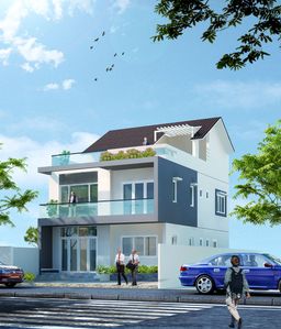 Mặt tiền - Villa 2 Thủ Đức - Phong cách Modern 