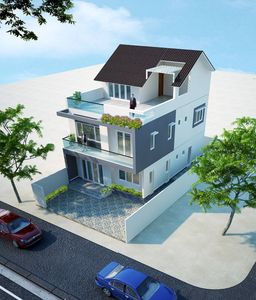 Mặt tiền - Villa 2 Thủ Đức - Phong cách Modern 