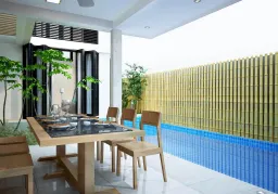 Phòng ăn - Villa 1 Thủ Đức - Phong cách Japandi 
