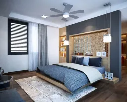 Phòng ngủ - Villa 1 Thủ Đức - Phong cách Japandi 