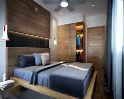 Phòng ngủ - Villa 1 Thủ Đức - Phong cách Japandi 