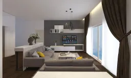 Phòng khách - Biệt thự khu Sala Quận 2 - Phong cách Modern 