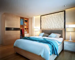Phòng ngủ - Nhà phố Cần Thơ - Phong cách Modern 