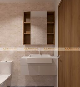 Phòng tắm - Căn hộ Vinhomes Grand Park Quận 9 - Phong cách Modern + Scandinavian 