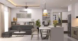 Phòng khách, Phòng ăn - Căn hộ Vistar Verde Quận 2 - Phong cách Scandinavian 
