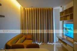 Phòng khách - Căn hộ Botanica Tân Bình - Phong cách Modern 