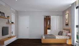 Phòng ngủ - Căn hộ Đảo Kim Cương Quận 2 - Phong cách Modern 
