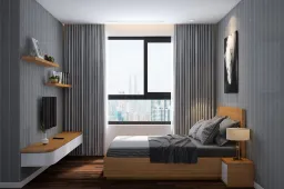 Phòng ngủ - Căn hộ Đảo Kim Cương Quận 2 - Phong cách Modern 
