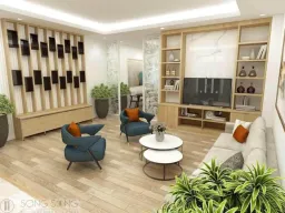 Phòng khách - Cải tạo Villa Champaca Garden Bình Dương - Phong cách Modern 