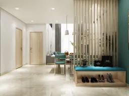 Lối vào - Căn hộ Opal Riverside Thủ Đức - Phong cách Scandinavian 