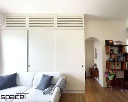 Phòng khách - Căn hộ The Sun Avenue 46m2 - Phong cách Modern 