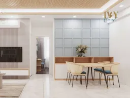 Phòng ăn - Căn Hộ Mẫu 2PN Mia Trung Sơn - Phong cách Scandinavian + Modern 