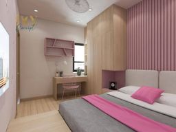 Phòng ngủ - Căn Hộ Emerald Celadon City Quận Tân Phú - Phong cách Japandi 