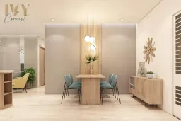 Phòng ăn - Căn Hộ Chung Cư Sơn Kỳ B Tân Phú - Phong cách Modern 