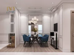 Phòng ăn - Căn hộ Lexington Quận 2 - Phong cách Neo Classic 