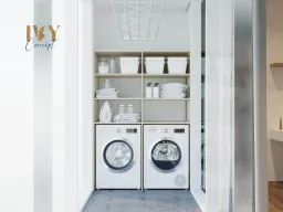 Lô gia - Căn hộ Ehome 1 Quận 9 - Phong cách Modern 