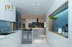Phòng bếp - Căn hộ Petro Landmark Quận 2 - Phong cách Modern 