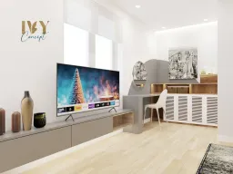 Phòng ngủ - Nhà phố 3PN Dĩ An Bình Dương - Phong cách Modern 