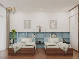 Phòng cho bé - Căn hộ Petro Landmark Quận 2 150m2 - Phong cách Modern 
