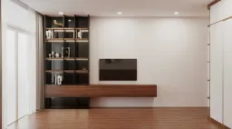 Phòng ngủ - Căn hộ Petro Landmark Quận 2 150m2 (Mr Quang) - Phong cách Modern 