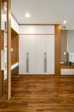 Phòng ngủ - Căn hộ Petro Landmark Quận 2 150m2 (Mr Quang) - Phong cách Modern 