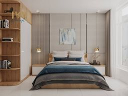 Phòng ngủ - Căn hộ Petro Landmark Quận 2 - Phong cách Modern 