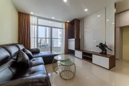 Phòng khách - Căn hộ Petro Landmark Quận 2 (Mr Đại) - Phong cách Modern 