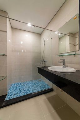 Phòng tắm - Căn hộ Petro Landmark Quận 2 (Mr Đại) - Phong cách Modern 