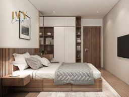 Phòng ngủ - Căn hộ Petro Landmark Quận 2 Block B - Phong cách Modern 