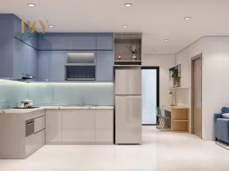 Phòng bếp - Căn hộ Vinhomes Grand Park Quận 9 (Ms Nụ) - Phong cách Modern 