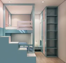 Phòng cho bé - Căn hộ Vinhomes Grand Park Quận 9 (Ms Hân) - Phong cách Modern 