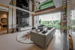 Phòng khách - Căn hộ An Gia Westgate Bình Chánh 89m2 - Phong cách Modern 