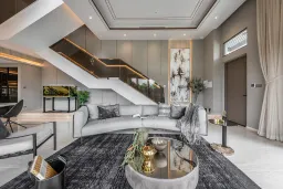 Phòng khách - The Standard Showflat Villa 2 Bình Dương - Phong cách Modern 