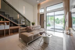 Phòng khách - The Standard Showflat Villa 1 Bình Dương - Phong cách Modern 