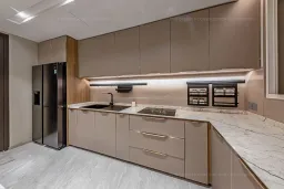 Phòng bếp - Căn hộ Penthouse Vista Verde Quận 2 - Phong cách Modern 