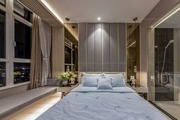 Phòng ngủ - Căn hộ Penthouse Vista Verde Quận 2 - Phong cách Modern 