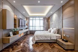 Phòng ngủ - Căn hộ Penthouse Vista Verde Quận 2 - Phong cách Modern 