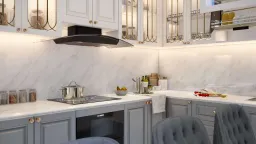 Phòng bếp - Villa Bình Dương - Phong cách Neo Classic 