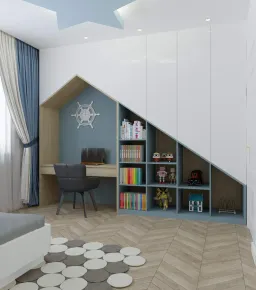 Phòng cho bé - Villa Bình Dương - Phong cách Neo Classic 