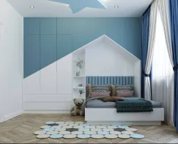 Phòng cho bé - Villa Bình Dương - Phong cách Neo Classic 
