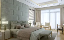 Phòng ngủ - Villa Quận 7 - Phong cách Modern 
