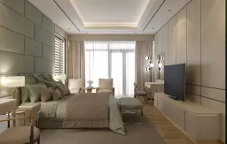 Phòng ngủ - Villa Quận 7 - Phong cách Modern 