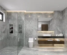 Phòng tắm - Nhà phố Đỗ Xuân Hợp Quận 9 - Phong cách Modern 