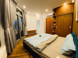 Phòng ngủ - Nhà phố Dương Quảng Hàm Gò Vấp - Phong cách Modern 