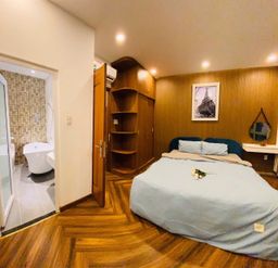 Phòng ngủ - Nhà phố Dương Quảng Hàm Gò Vấp - Phong cách Modern 